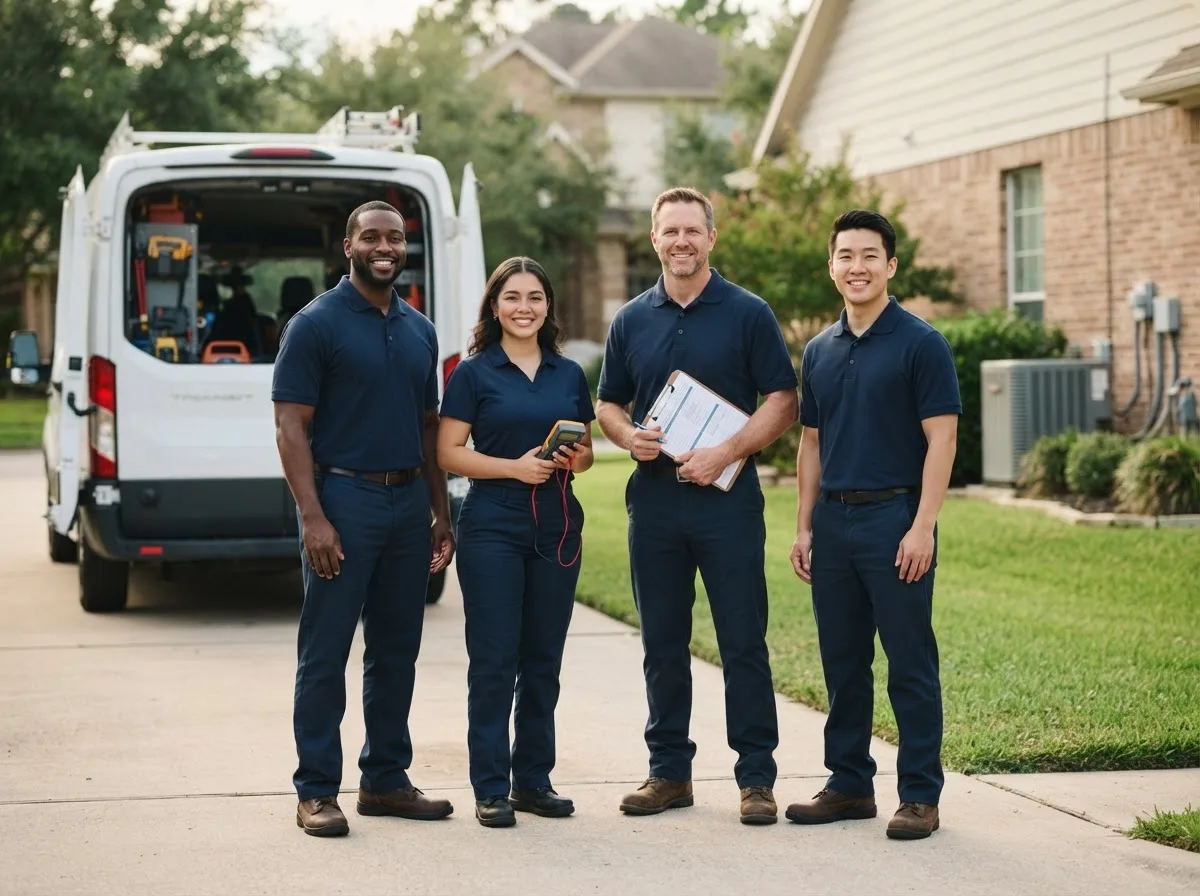 Certified HVAC technician near Hallett, OK